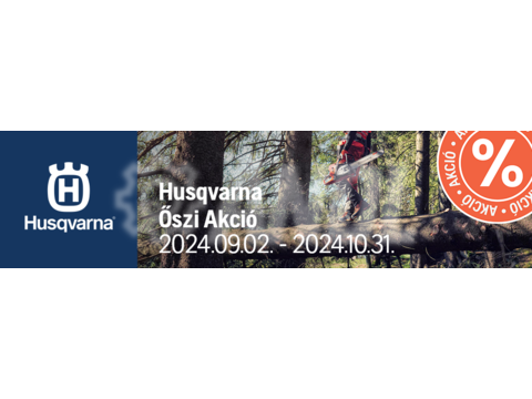 Husqvarna őszi akció